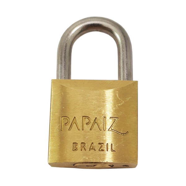 Encontraproduto.com.br - Cadeado Standard Papaiz CR 25MM com 2 chaves