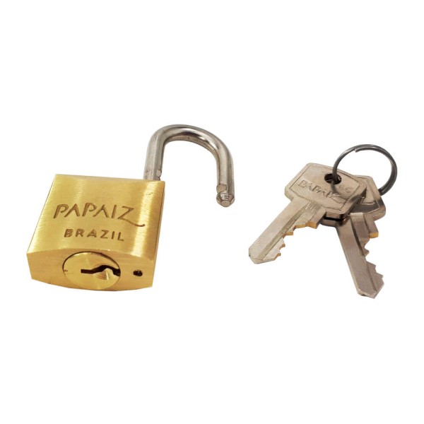 Encontraproduto.com.br - Cadeado Standard Papaiz CR 25MM com 2 chaves