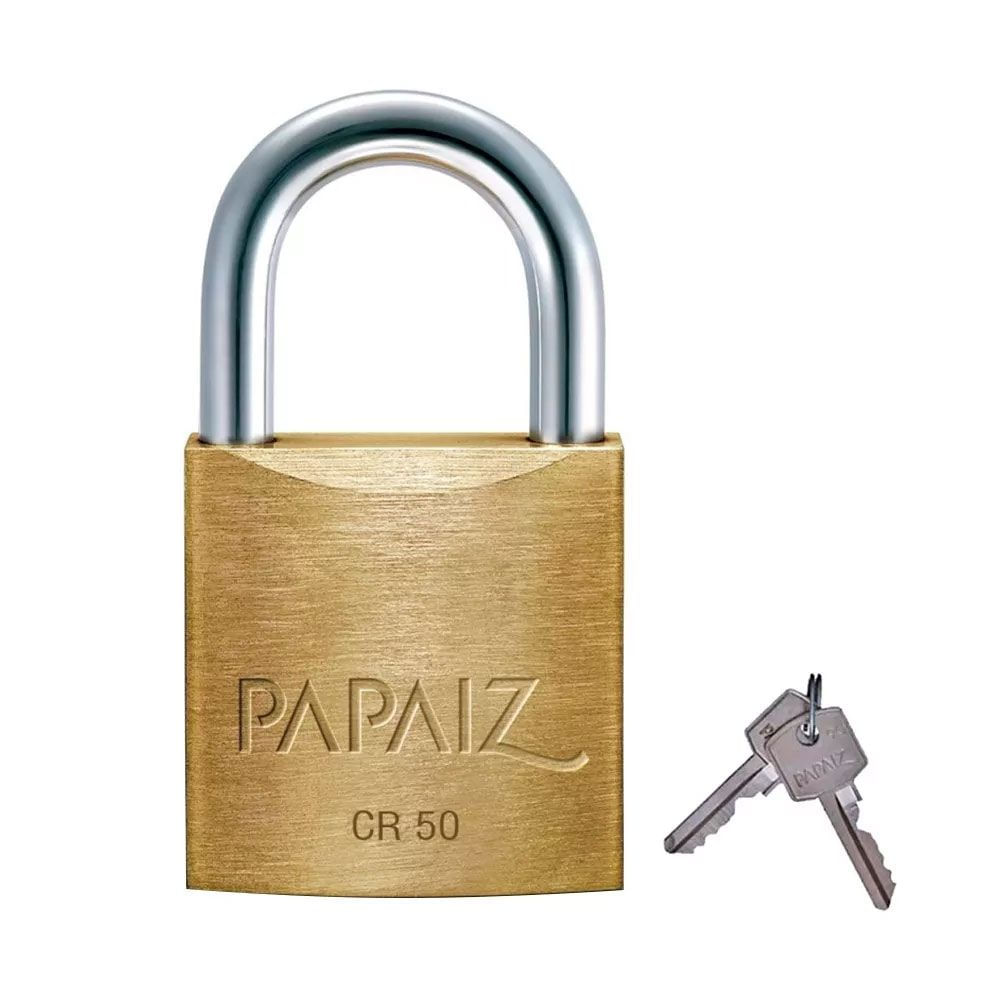 Encontraproduto.com.br - Cadeado CR 50 Papaiz