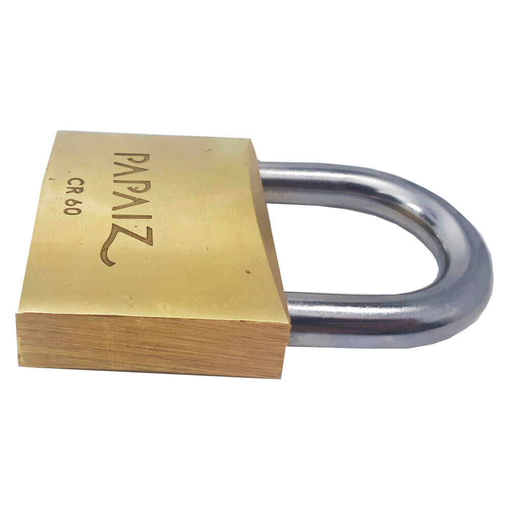 Encontraproduto.com.br - Cadeado Standard Papaiz CR 60MM com 2 chaves