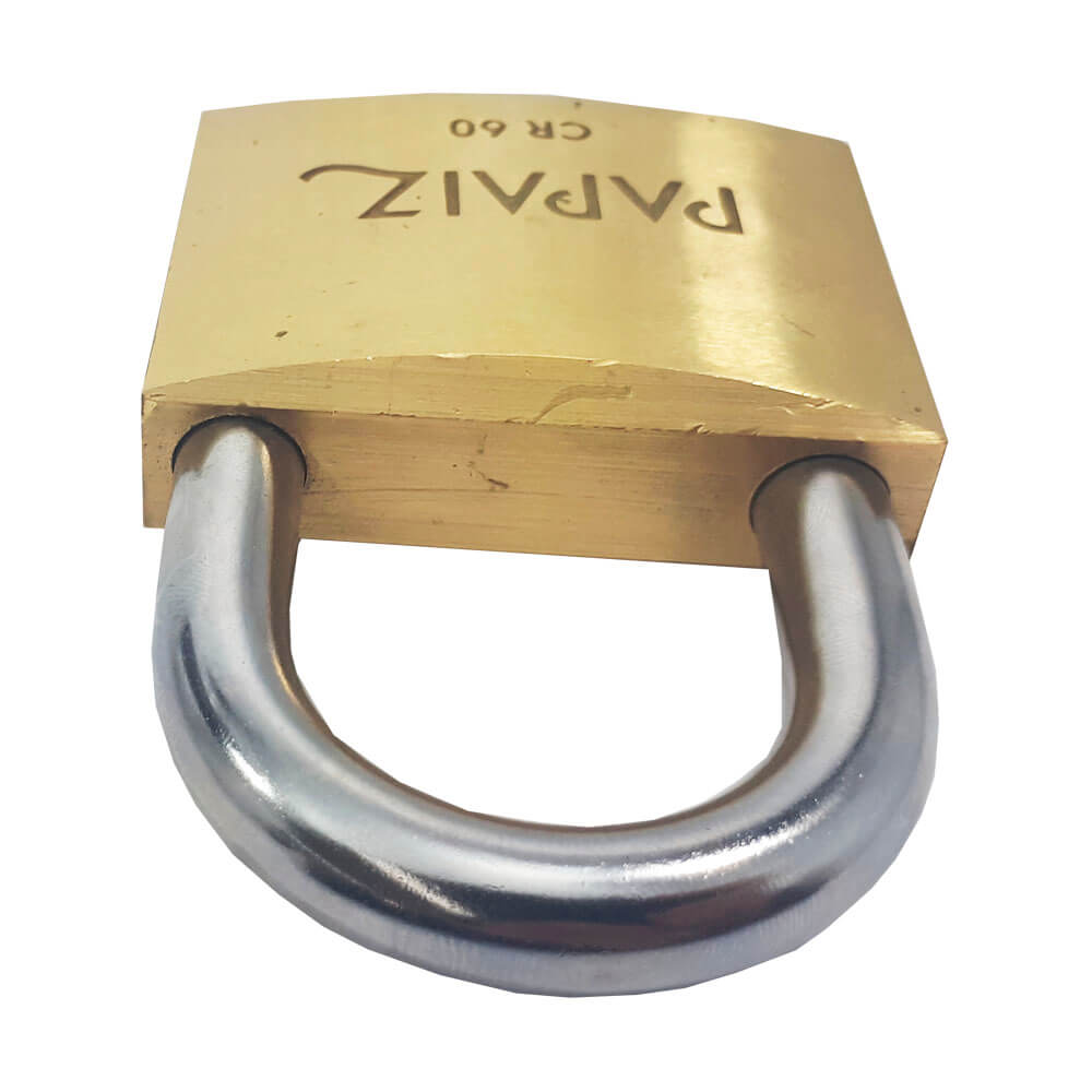 Encontraproduto.com.br - Cadeado Standard Papaiz CR 60MM com 2 chaves