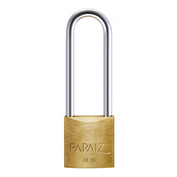 Encontraproduto.com.br - Cadeado CR 35/50 Haste Longa Papaiz