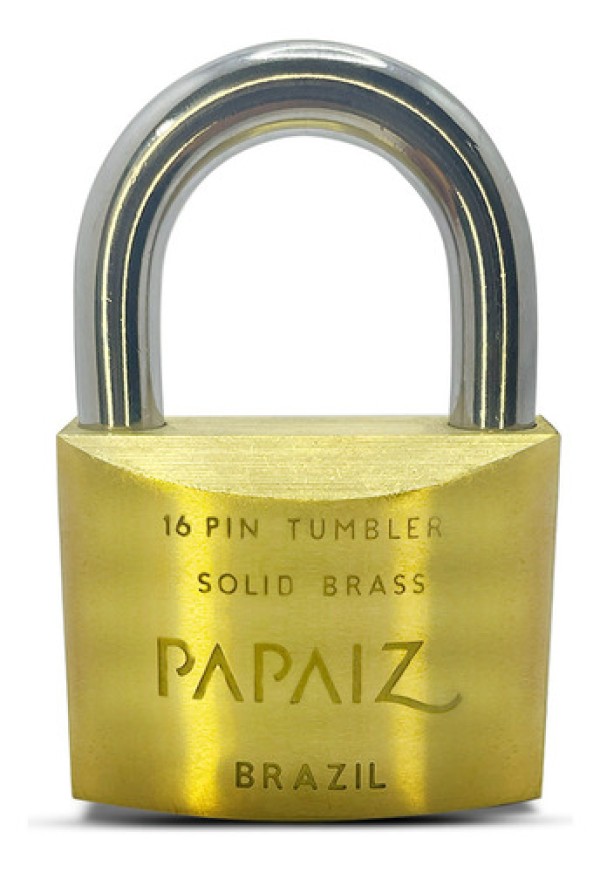 Cadeado Tetra Papaiz Com 2 Chaves 50MM