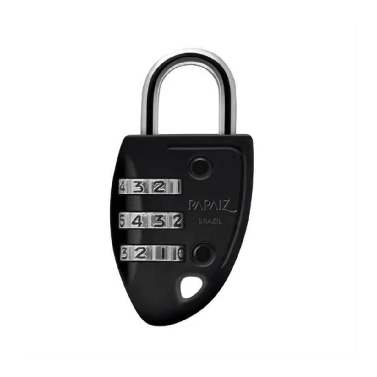 Encontraproduto.com.br - Cadeado Papaiz CS23 Preto