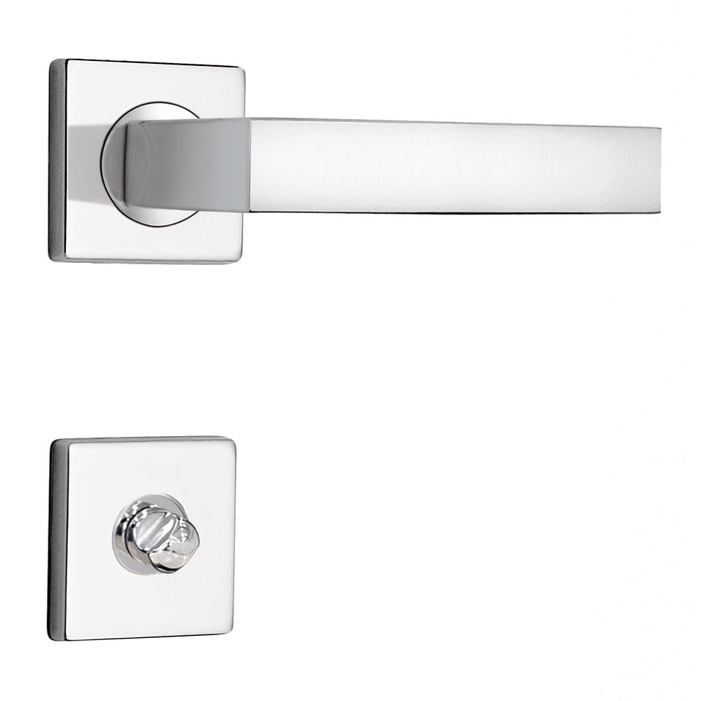 Encontraproduto.com.br - Fechadura Papaiz Plena Banheiro 55mm Mi680 ( Inox Polido )