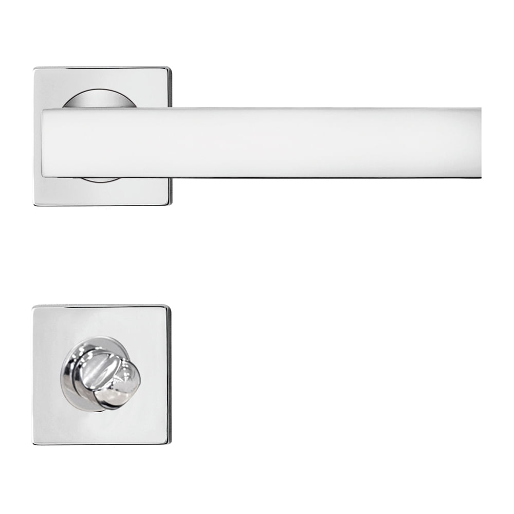 Encontraproduto.com.br - Fechadura Papaiz Plena Banheiro 55mm Mi680 ( Inox Polido )