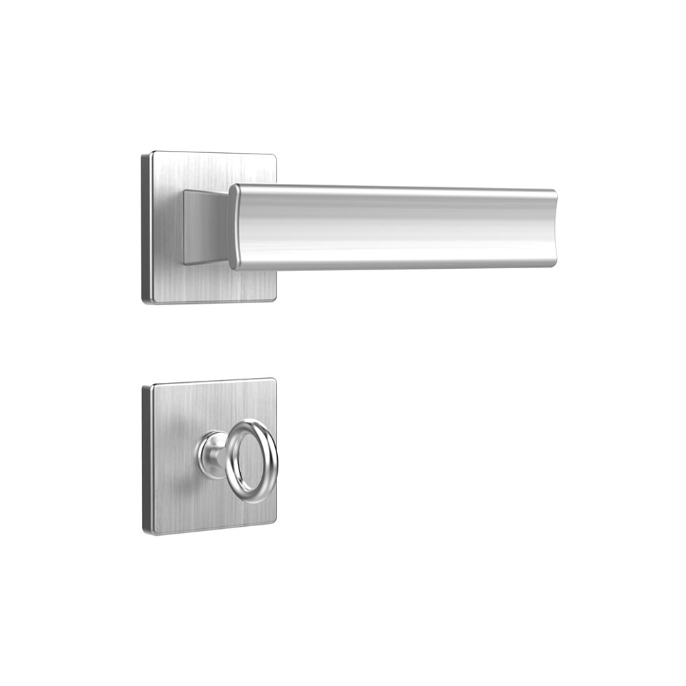 Fechadura Banheiro 5400 Mz640 Bambino Cromada Acetinada Papaiz