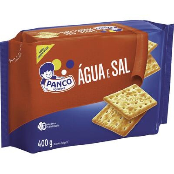 Encontraproduto.com.br - Biscoito Água e Sal 400g - Panco