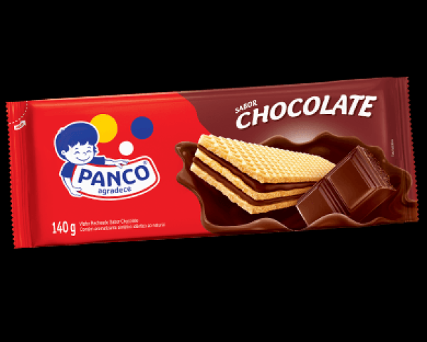 Encontraproduto.com.br - Biscoito Wafer Panco Chocolate Pacote com 112g