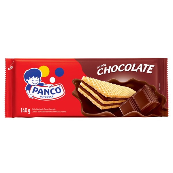 Encontraproduto.com.br - Biscoito Wafer Panco Chocolate Pacote com 112g