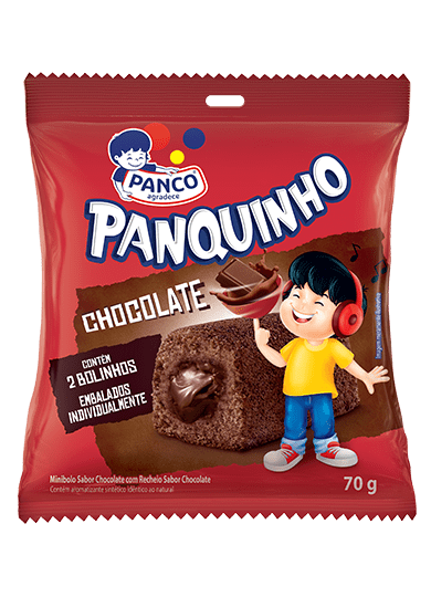 Encontraproduto.com.br - Bolinho Panco Duplo chocolate Pacote com 70g