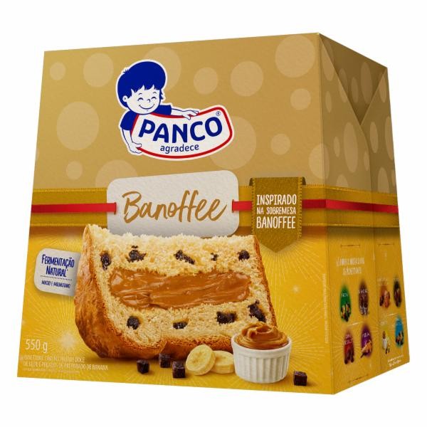 Encontraproduto.com.br - Panettone Recheado Banoffe 550g - Panco