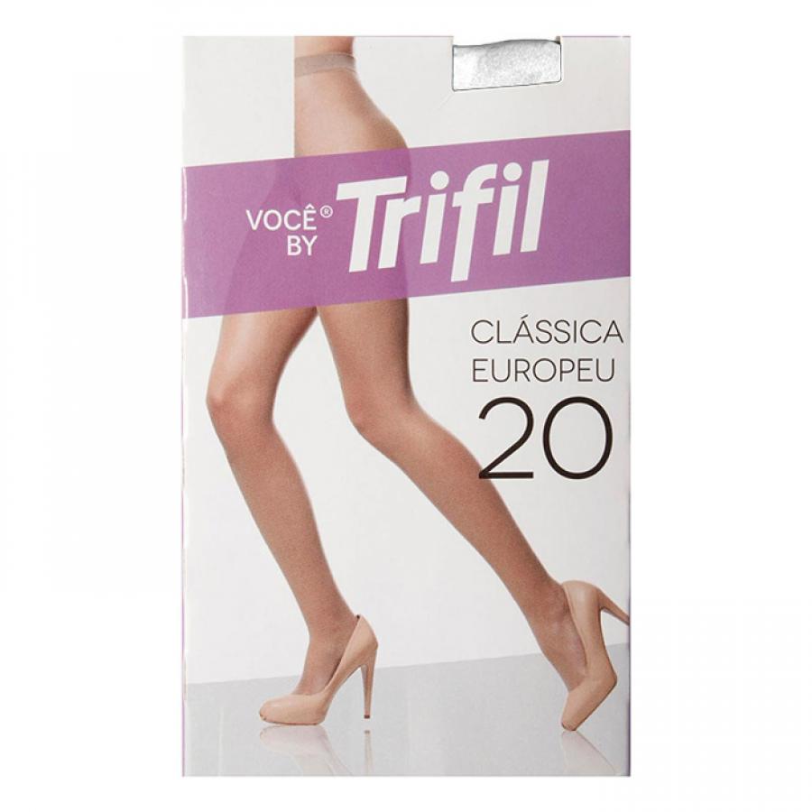 Meia Trifil Modelo Europeu Tamanho Único - Branca
