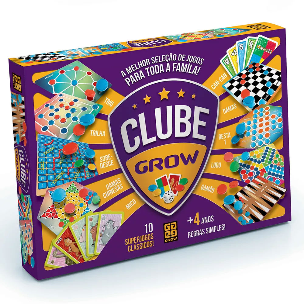 Encontraproduto.com.br - Jogo - Clube Grow GROW