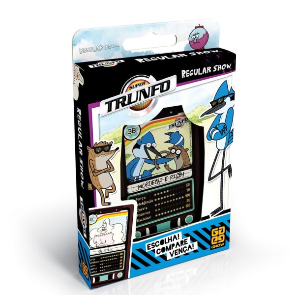 Encontraproduto.com.br - Jogo Super Trunfo - Regular Show