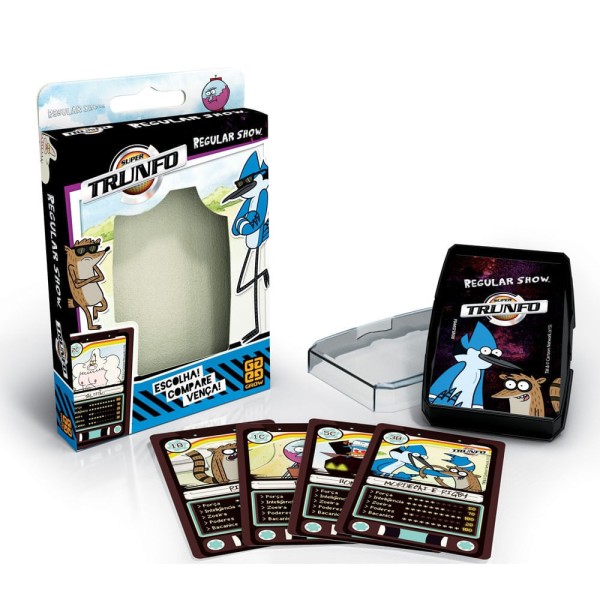Encontraproduto.com.br - Jogo Super Trunfo - Regular Show