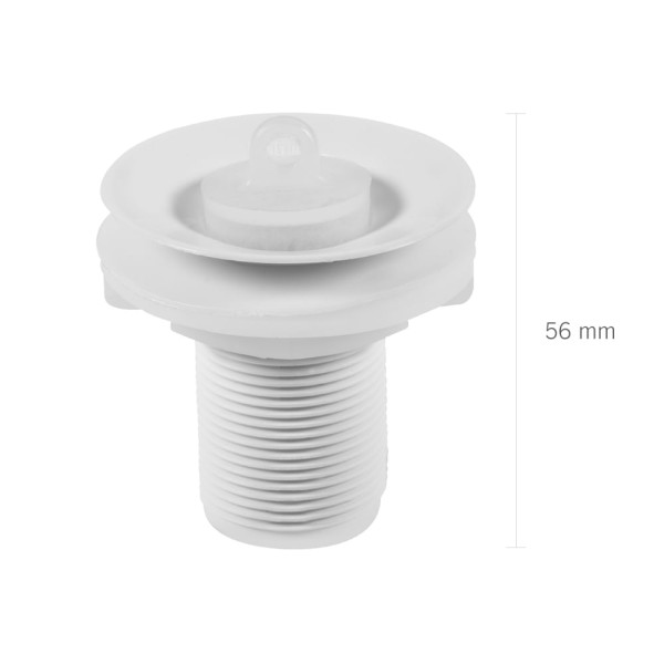 Encontraproduto.com.br - Válvula para Lavatório sem Ladrão Branco - VL5S - Astra
