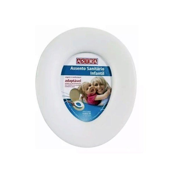 Encontraproduto.com.br - Assento Astra Infantil TPI BR1 Branco Adapts/Tampa