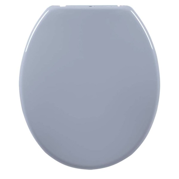 Encontraproduto.com.br - Assento sanitário almofadado Cinza Escuro TPK CZ1 Astra