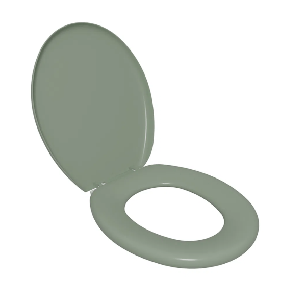 Encontraproduto.com.br - Assento Sanitário Almofadado TPK VD6 - Verde - Astra.