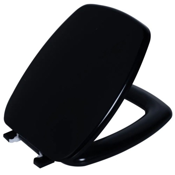 Encontraproduto.com.br - Assento Sanitário Almofadado Stylus/Prímula TSL/K Ébano PR-02 - ASTRA