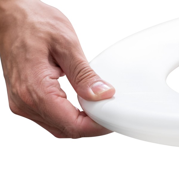Encontraproduto.com.br - Assento Sanitário Convencional/Oval Branco Astra