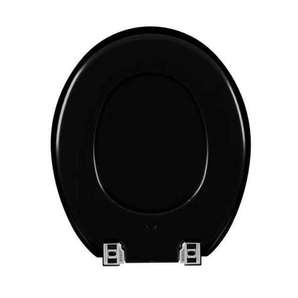 Encontraproduto.com.br - Assento Almofadado Astra Oval Preto