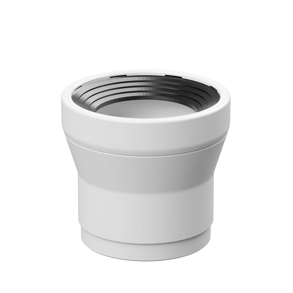 Encontraproduto.com.br - Bolsa de Ligação para Bacia Sanitária com Saída Horizontal e Ligação Embutida Astra