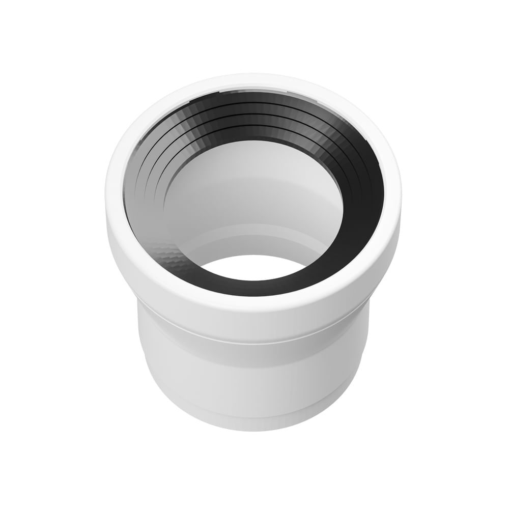 Encontraproduto.com.br - Bolsa de Ligação para Bacia Sanitária com Saída Horizontal e Ligação Embutida Astra