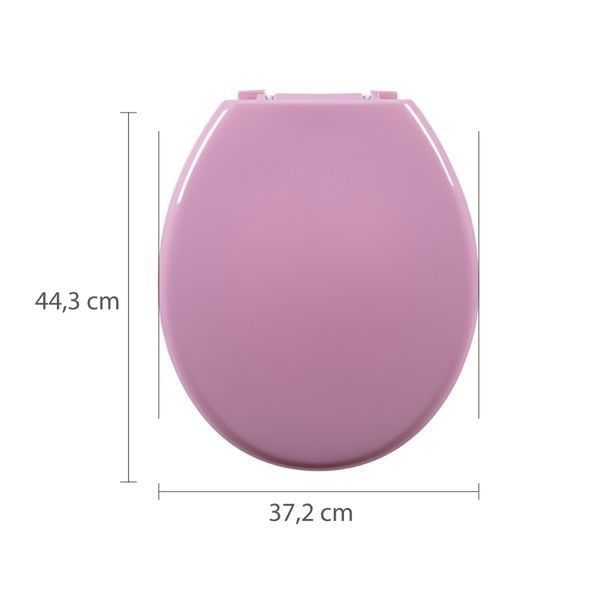 Encontraproduto.com.br - Assento Sanitário Plástico Astra TPK/AS Almofadado