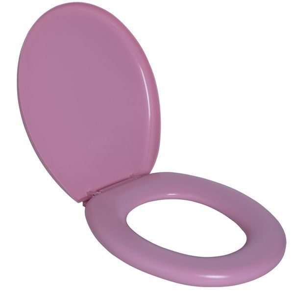 Encontraproduto.com.br - Assento Sanitário Plástico Astra TPK/AS Almofadado