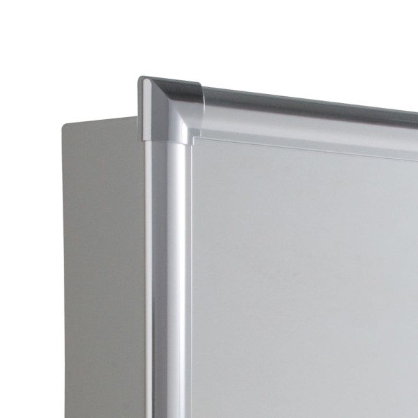 Encontraproduto.com.br - Armário Plástico Versátil com Perfil de Alumínio 36x10x45cm de Sobrepor Astra