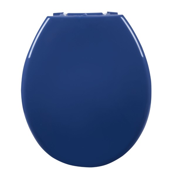Assento Sanitário Oval Almofadado Azul 11 Astra