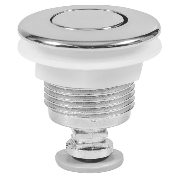 Encontraproduto.com.br - Botão de Acionamento Superior Simples Cromado para Louças entre 33 e 48mm Astra
