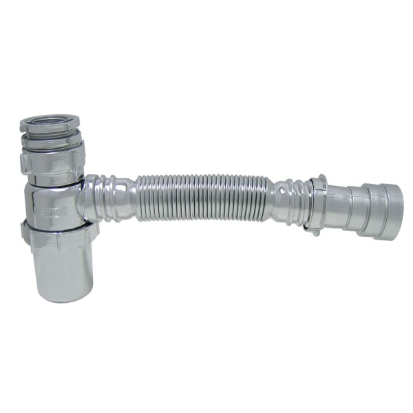 Encontraproduto.com.br - Sifão Copo Extensível Universal Cromado Astra