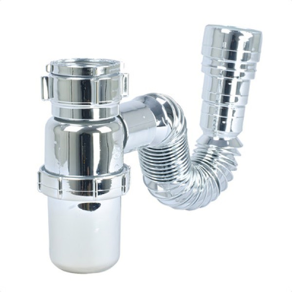 Encontraproduto.com.br - Sifão Copo Extensível Universal Cromado Astra