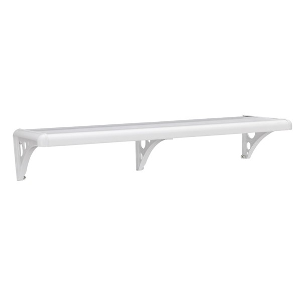 Encontraproduto.com.br - Prateleira Plástica  com Suporte 103 x 30 cm Astra