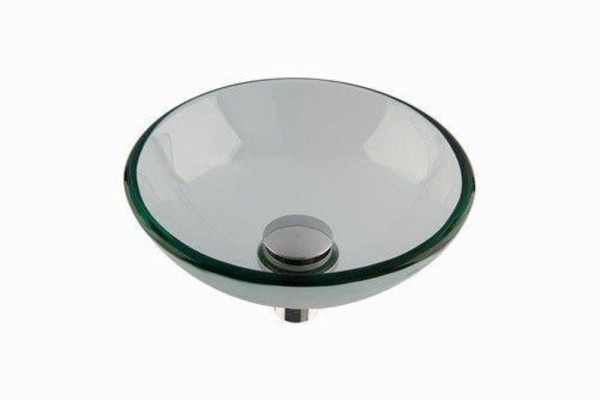 Cuba quartzo Morion redonda 30x10 incolor CP/QMS - Astra