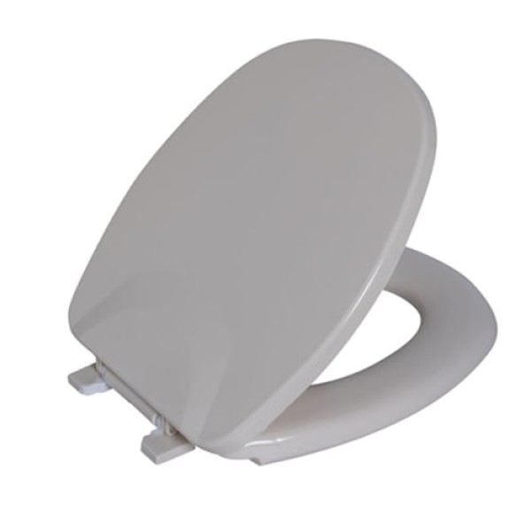 Encontraproduto.com.br - Assento Sanitário Almofadado Aspen TAS/K Cinza CZ-87 - ASTRA