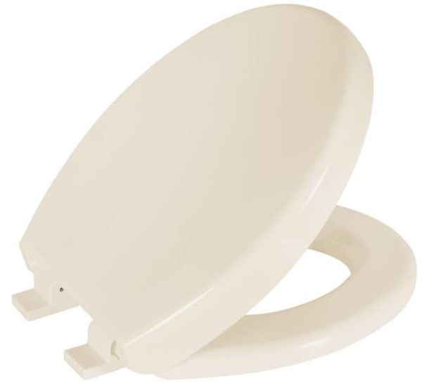 Encontraproduto.com.br - Assento Sanitario Astra Com Amortecedor Oval Tov/sc Bege