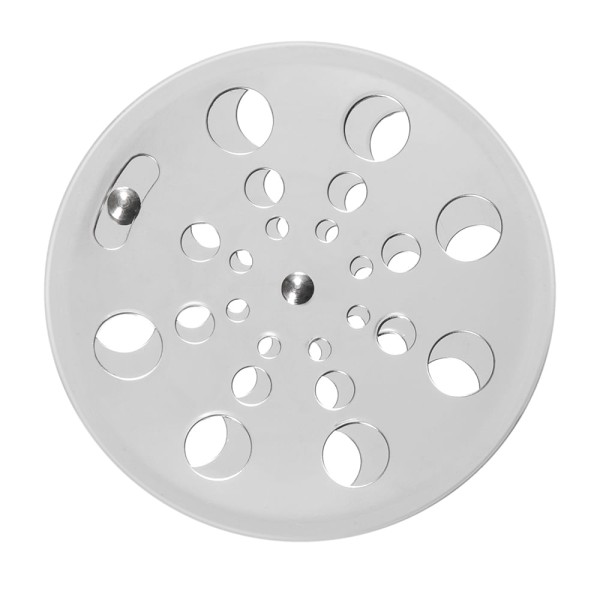 Encontraproduto.com.br - Grelha Redonda com Diâmetro 15cm com Anti-Inseto em Aço Inox Astra