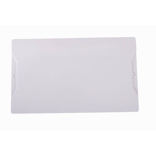 Encontraproduto.com.br - Tampa do Quadro de Passagem 15,5x33cm Branco Astra