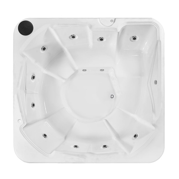 Encontraproduto.com.br - SPA Sirena Acrílico Luxo Branco 221 cm - Volume Ideal 1350 litros Astra