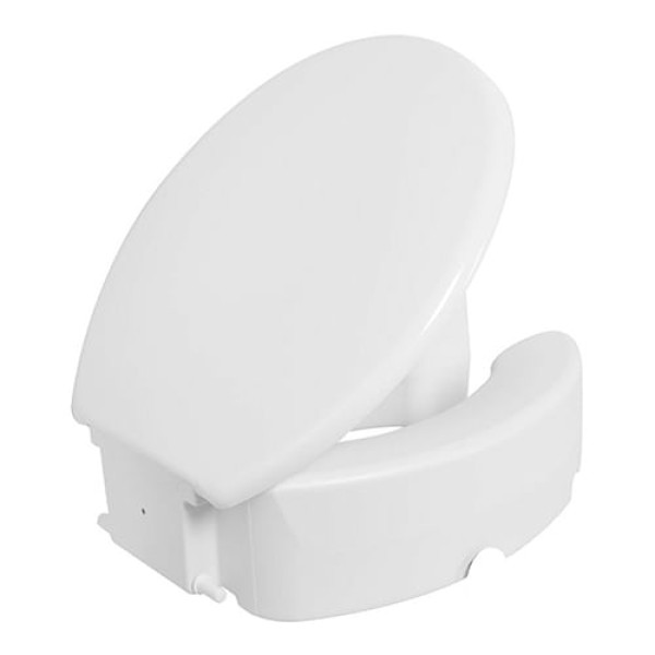 Assento Vaso Elevado 13  Tampa Para Idosos e Deficientes