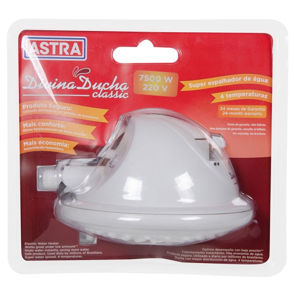 Encontraproduto.com.br - Divina Ducha Classic 7500W 220V Astra