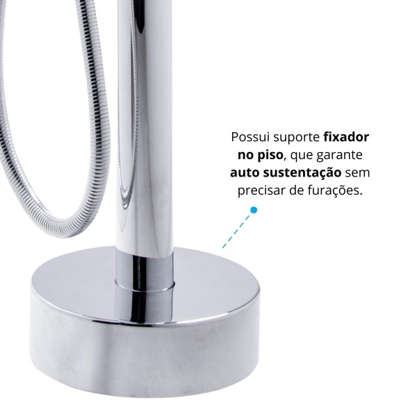 Encontraproduto.com.br - Monocomando de Piso para Banheiras Modelo 2 Astra