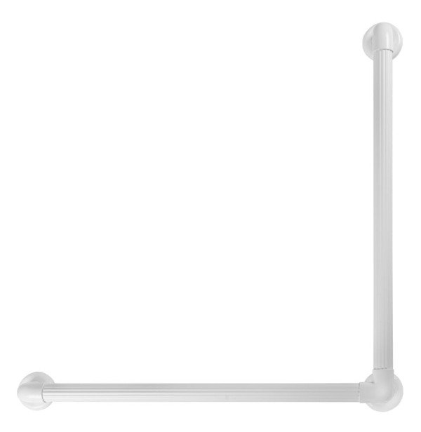 Encontraproduto.com.br - Barra de Apoio em L para Banheiro Astra 40cm Branca