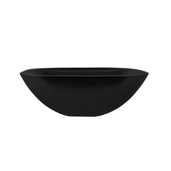 Encontraproduto.com.br - Cuba de Vidro Rubi 31x31cm Preta Sem Válvula Astra