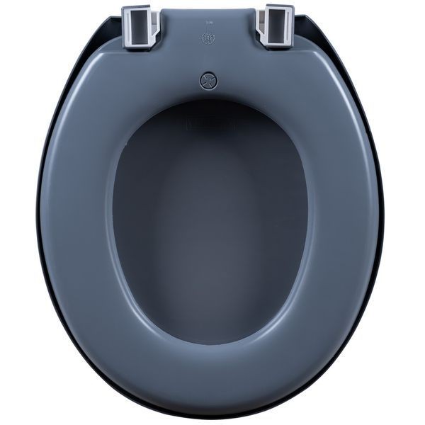 Encontraproduto.com.br - Assento Sanitário Convencional PP Almofadado TPK/AS Prata Astra