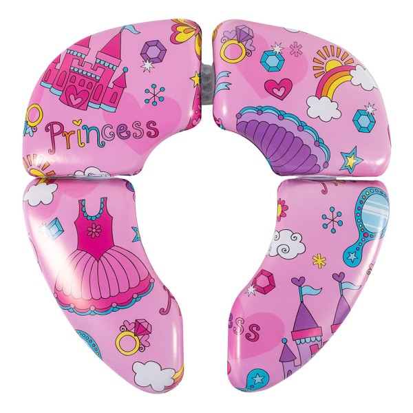 Encontraproduto.com.br - Assento Sanitário Infantil Fofinho Dobrável Princesa Astra